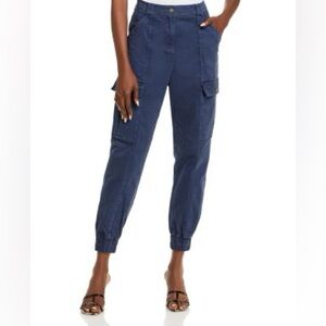 Cinq a Sept Kelly Cotton Cargo Jogger.  Size Small